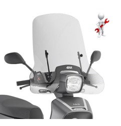 Givi A9031A Kit attacchi per parabrezza 9031A per Askoll NGS1/NGS2/NGS3