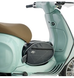 Kappa VPR02K Borsa Rugby in similpelle per tunnel scooter Vespa con tasche laterali