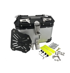 GPR Tech Alpi-Tech 45 L Grigio Bauletto da moto in alluminio 45 Litri