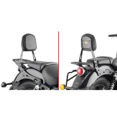 Givi TS9058B schienale passeggero e portapacchi Royal Enfield Super Meteor 650 2023