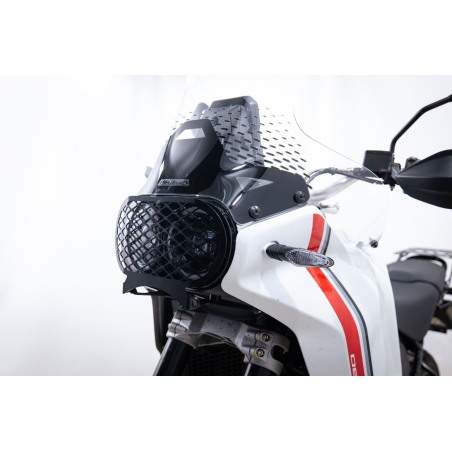 Isotta SC35 Cupolino alto con spoiler laterali per moto Ducati Desert-X