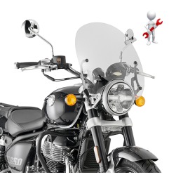 Kappa A9058AK Attacchi cupolino per Royal Enfield Super Meteor 650 2023