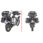 Givi PLO6423MK portavaligie laterali Monokey Triumph Tiger 1200 GT explorer 2022