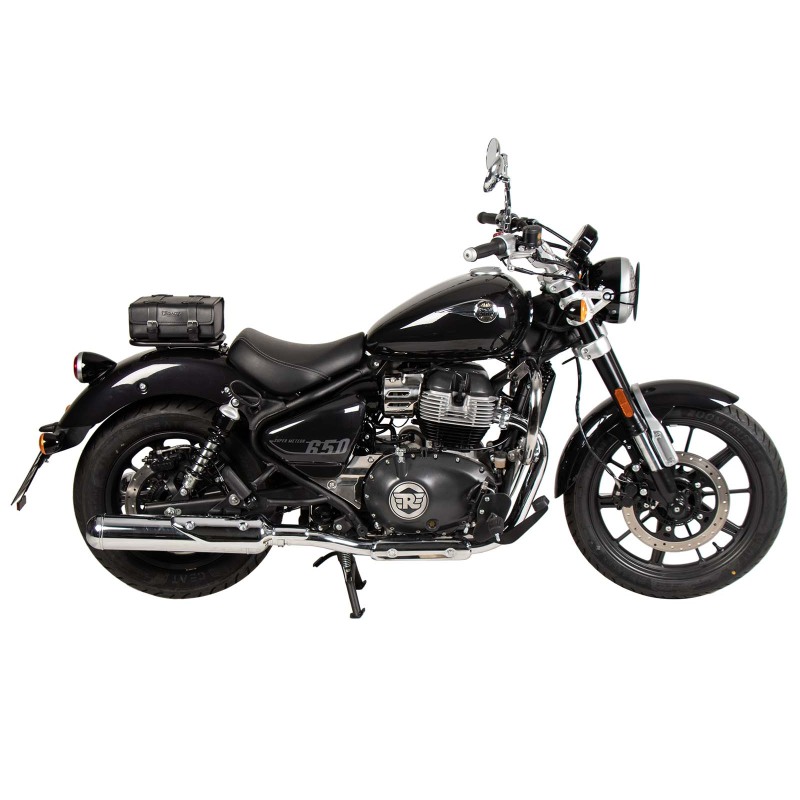 Griglia Faro Nero Per Royal Enfield Super Meteor 650 - Protezione Da Pietre E Graffi