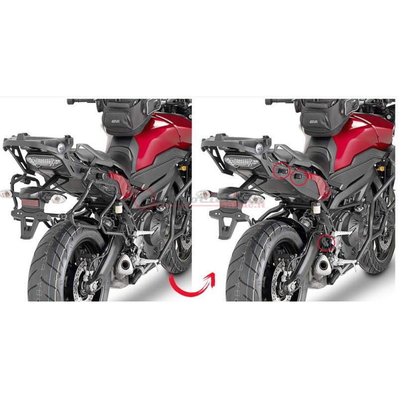 PLXR2122 Givi Portavaligie Yamaha Tracer MT09