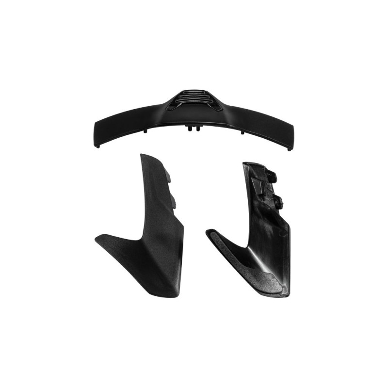 Cursore spoiler posteriore Nero opaco e lucido casco X-Lite X803 / RS / Ultra carbon SPSPS00000024