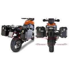 Givi PL7705CAM telaietti valigie laterali Trekker Outback  KTM Adventure