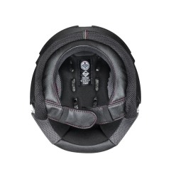 Imbottitura interna Casco Nolan N21 e N21 Visor Nero-Rosso