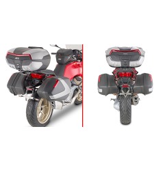 Givi PLX8207 Portavaligie laterali Monokey Side Moto Guzzi V100 Mandello