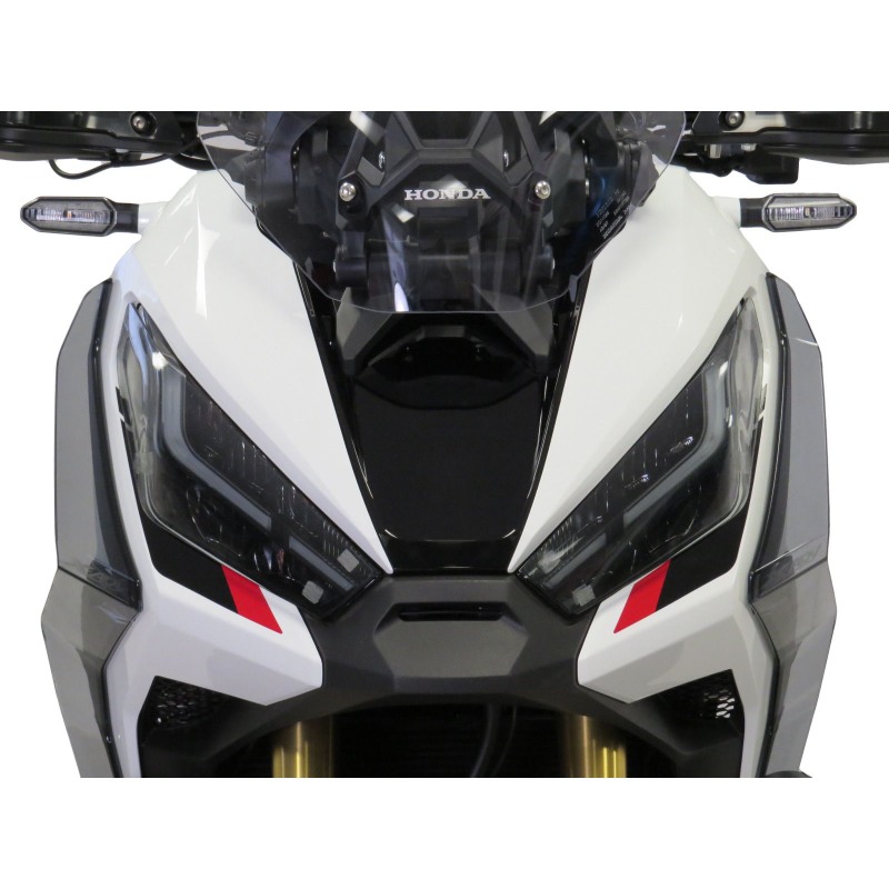Protezione Faro Motociclo Trasparente Per BMW R1200GS Adventure 2008-2012 - Staffa Acciaio Inox - 3