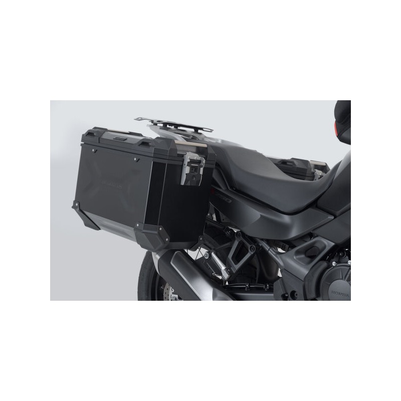 Sw Motech KFT.01.070.70100/B Coppia valigie laterali Nere Trax ADV 45L Honda Transalp XL750
