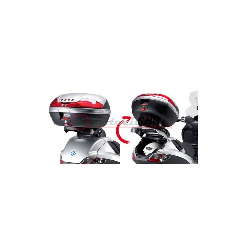 SR134 Givi attacco posteriore bauletti monokey Piaggio MP3