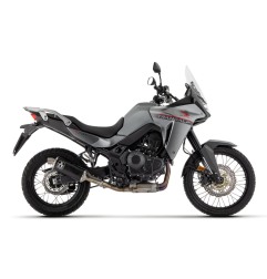 Arrow 72641AON Scarico terminale Indy Race Alluminio Nero Fondello Carbonio Honda Transalp XL750