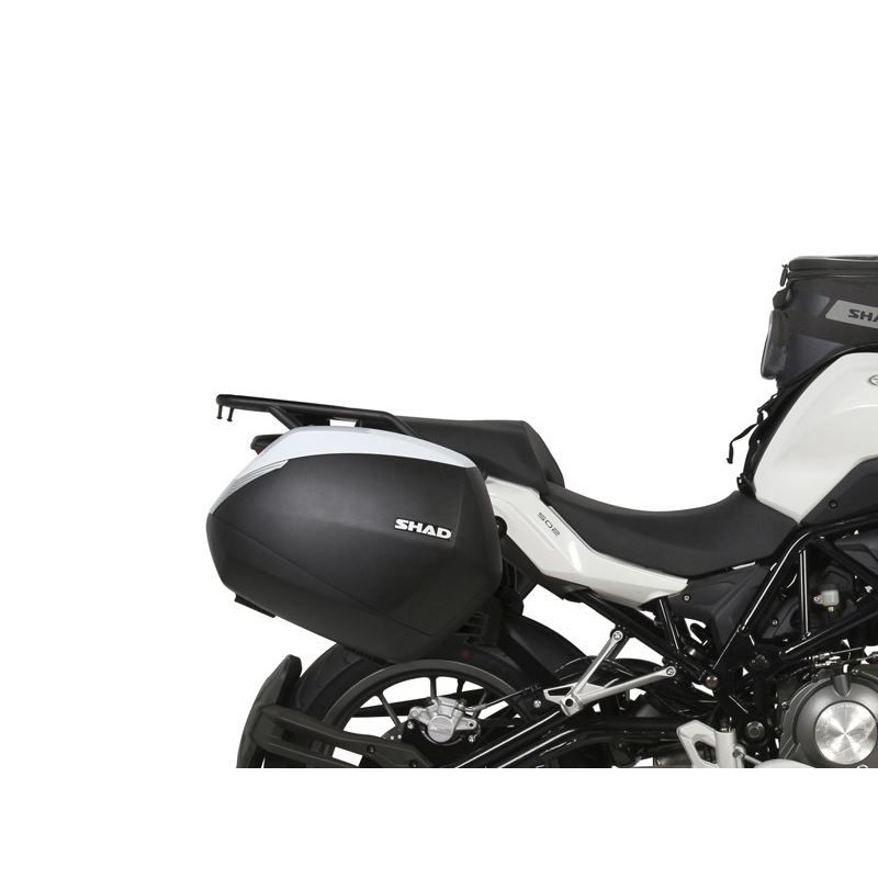 Coppia valigie laterali Shad SH36 con telaietti per Benelli TRK 502