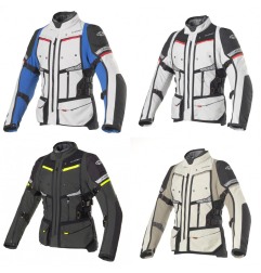 Giacca moto da donna Clover GTS-4 WP Lady 3 Strati 4 stagioni