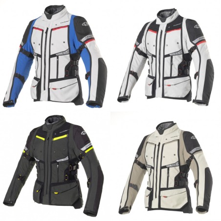 Giacca moto da donna Clover GTS-4 WP Lady 3 Strati 4 stagioni