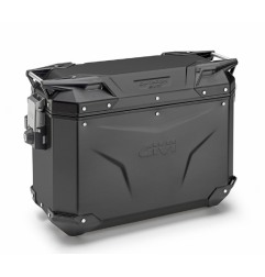 Givi OBKE37BR Trekker outback EVO valigia laterale in alluminio Nero Destra 37 litri