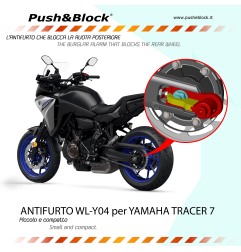 Push Block WL-Y04 Antifurto blocca ruota Yamaha Tracer 7 dal 2021