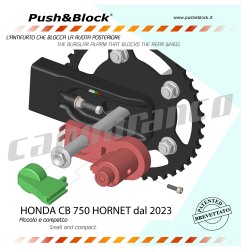 Push Block WL-H08 Antifurto blocca ruota Hornet CB 750 dal 2023