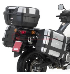 Givi portavaligie laterali monokey PL3101 per V-strom 650 dal 2011