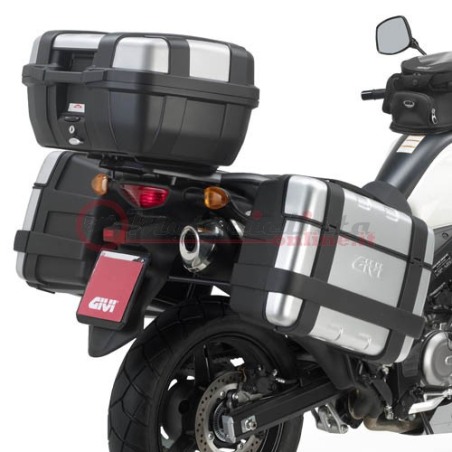 Givi portavaligie laterali monokey PL3101 per V-strom 650 dal 2011