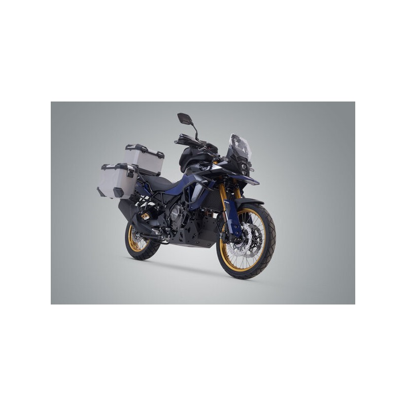 Accessori moto Suzuki V-Strom 1050/XT: Paracoppa, valigie, cavalletto Kappa