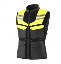 Clover SW-2 Vest Gilet traforato da moto con protezione per la schiena