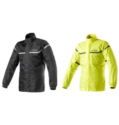 Giacca da moto impermeabile Clover Wet Jacket WP Nero o Giallo Fluo