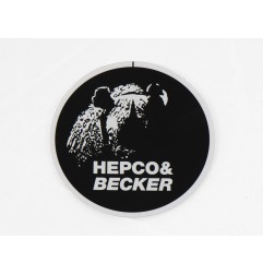 Logo adesivo 60 mm per bauletti e valigie laterali Junior Hepco Becker 710001