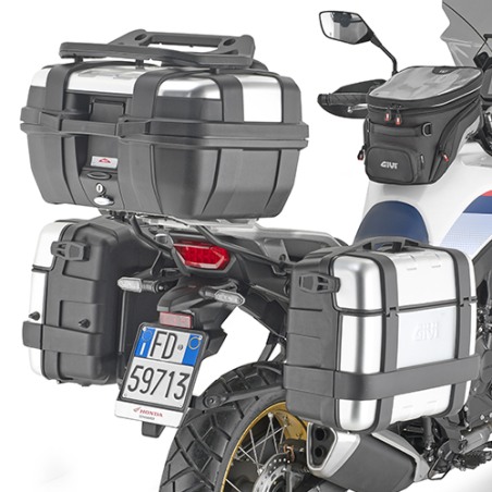 Givi PLO1201MK Telaietti portavaligie Monokey Honda Transalp XL 750 2023