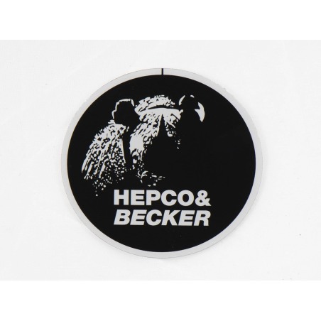 Logo adesivo 50 mm per bauletti e valigie laterali Junior 40 Hepco Becker 710000