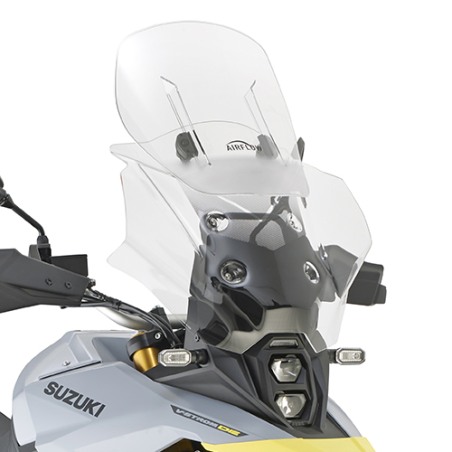 Parabrezza regolabile Kappa KAF3125 Airflow per moto Suzuki V-Strom 800 DE e SE dal 2023