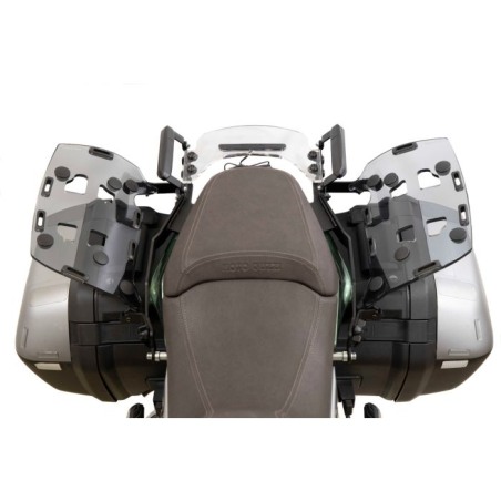 Portapacchi laterali fumè Isotta PP98-FC per valigie originali Moto Guzzi V100 Mandello dal 2022