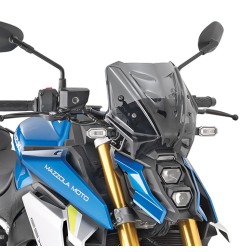 Kappa 3122SK cupolino basso fumè per Suzuki GSX-S1000 2021, GSX-8S 2023 e Honda Hornet CB500 dal 2024.