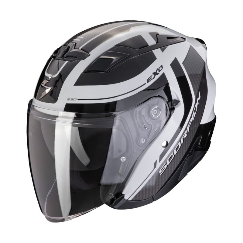 Casco Scorpion EXO-230 PUL Jettone con doppia visiera