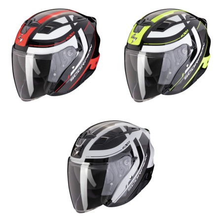 Casco Jet doppia visiera Scorpion EXO-230 PUL