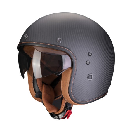 Imbottitura casco Scorpion Belfast Evo Luxe/Carbon Marrone