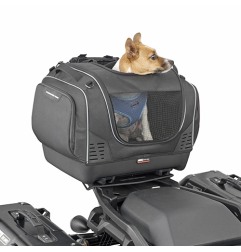 Pet bag trasportino animali e cani per moto scooter Givi T525 attacco Monokey