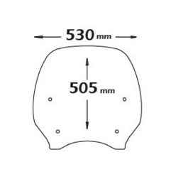 Isotta sc4508 parabrezza SH300i 2015