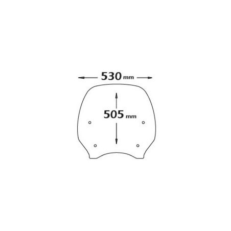 Isotta sc4508 parabrezza SH300i 2015