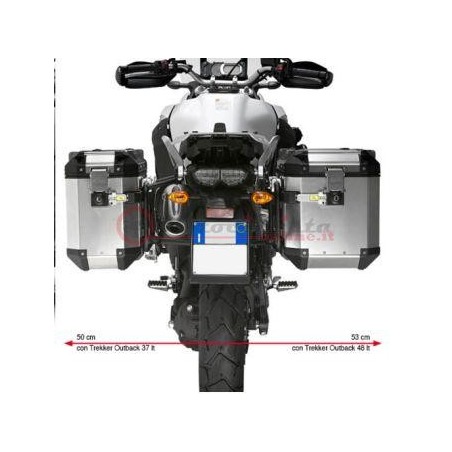 PL2119CAM Givi porta valigie laterali Trekker Outback Yamaha XT 1200Z Super Teneré dal 2010