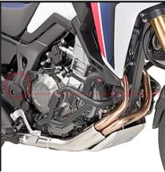 Givi TN1144 Africa Twin CRF1000L paramotore basso nero