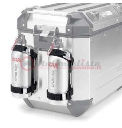 Givi E162 supporto borraccia in acciaio inox per valigie moto