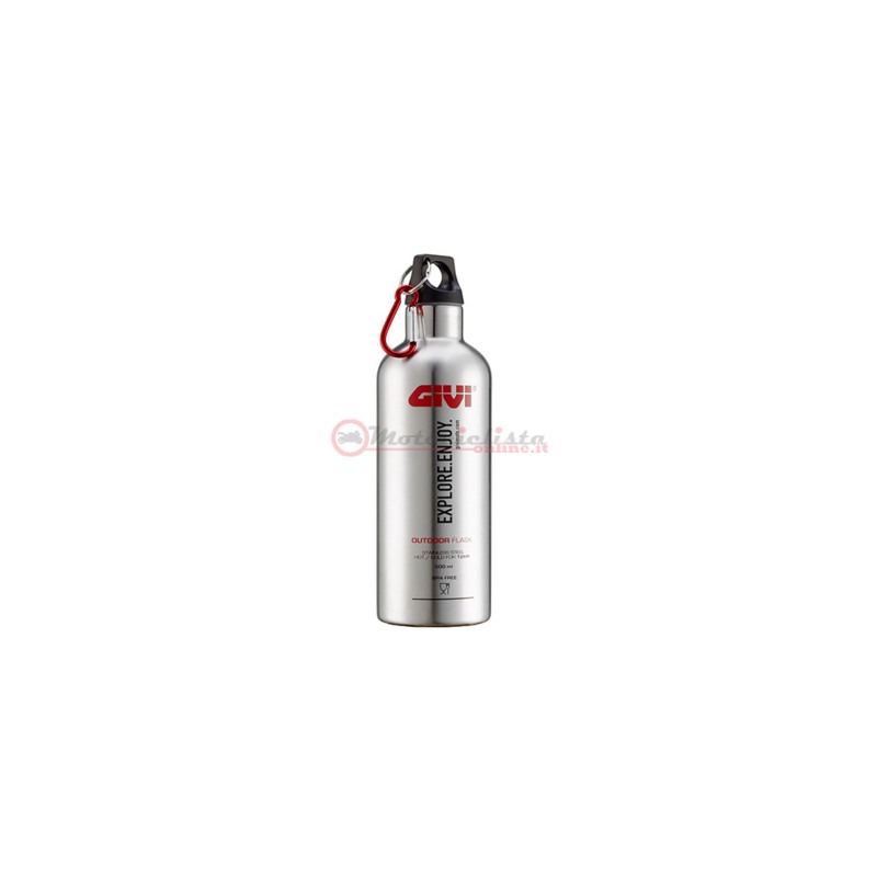 Borraccia termica in acciaio inox per acqua calda e fredda, 500 ml, per scuola, ufficio, viaggi, cani, colore giallo
