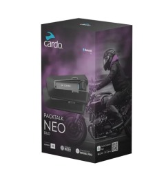 Cardo Packtalk Neo Duo Coppia Interfono moto Dynamic Mesh JBL