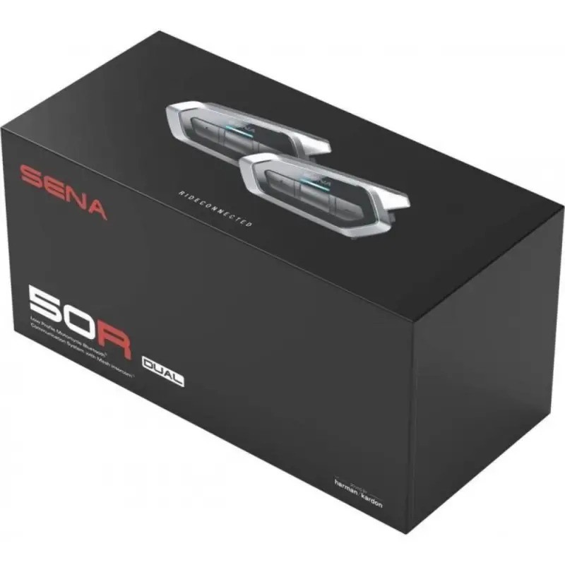 Sena 50R Bluetooth da casco Doppio Mesh Altoparlanti Harman Kardon