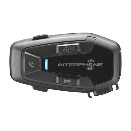 Interphone Unite U-COM 7R Interfono Bluetooth 5.2 universale da casco singolo