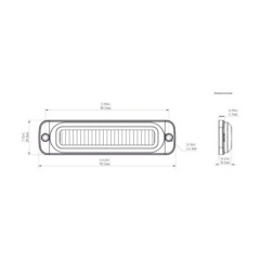 Luci di stop ausiliarie a doppio LED B6 per HarleyDavidson Denali DNL.B6.10300