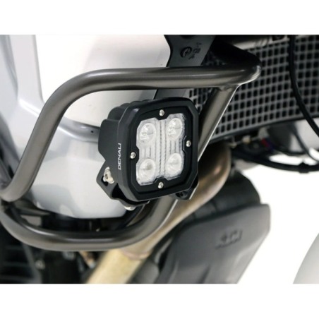 QIMEI-SHOP Staffa di Montaggio Fari LED Universale Staffe Supporto Faretti 25mm-50mm per Veicoli Fuoristrada Auto Camion Moto 2 Pezzi