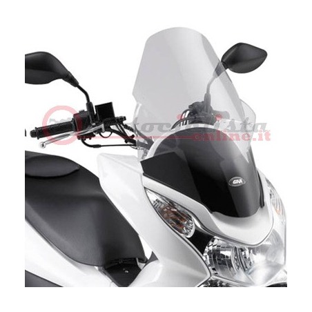 D322ST Parabrezza GIVI trasparente senza attacchi per Honda PCX 125-150 20102013